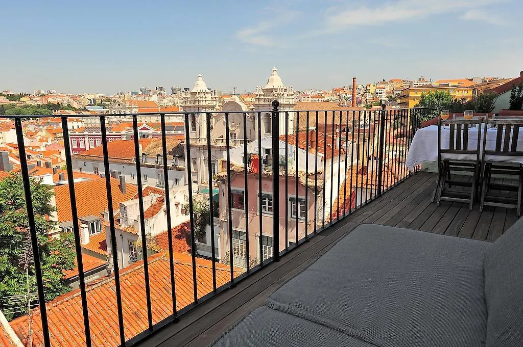 Апартаменты Portuguese Living Chiado Terrace Лиссабон Португалия