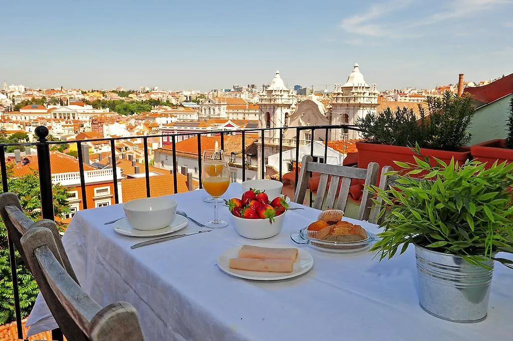 Апартаменты Portuguese Living Chiado Terrace Лиссабон