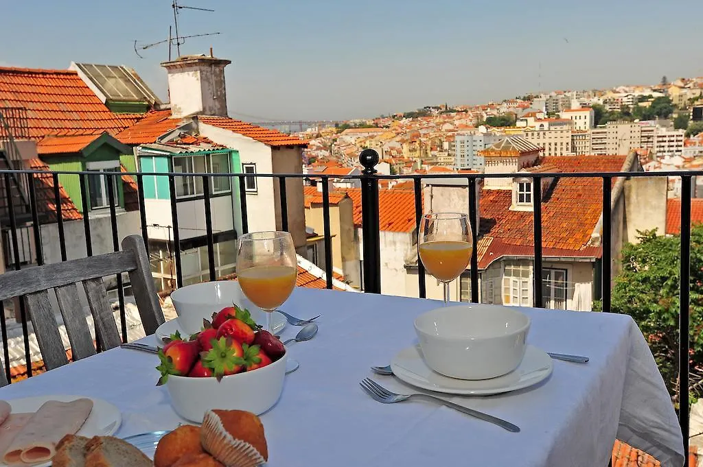Апартаменты Portuguese Living Chiado Terrace Лиссабон